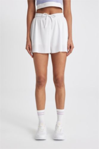 نساء أبيض DeFactoFit Sports Short Leg Shorts