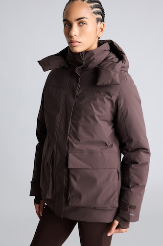Rüzgar Geçirmez Su İtici Regular Fit Kapüşonlu Mont