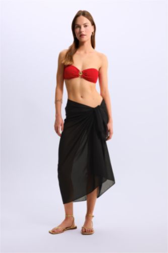 Woman Long Beach Skirt