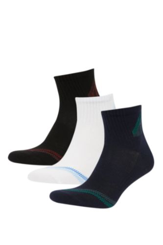 HOMME Karma Lot de 3 paires de chaussettes courtes de sport pour homme