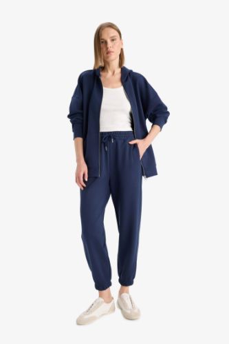 Jogger Standard Fit Scuba Fabric Trousers