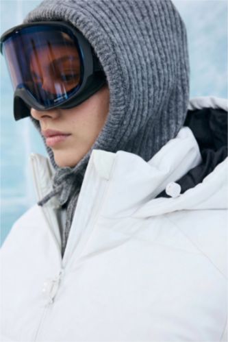 WOMAN Anthracite طقم سكارف تريكو