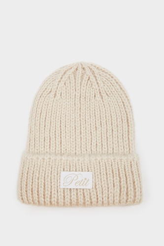 Girl Woven Label Beanie
