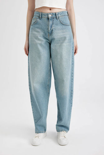 Baggy Fit Jean Trousers