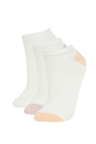 WOMAN MIXED 3 piece Cotton Short Socks