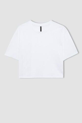 Boxy Fit Short Sleeve T-Shirt