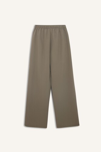 Normal Waist Wide Leg Trousers