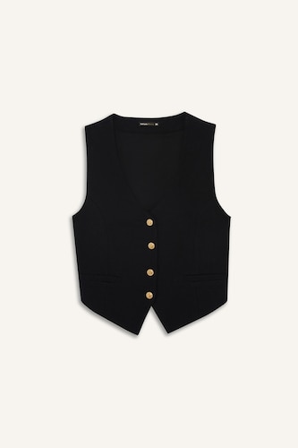 Crop V-Neck