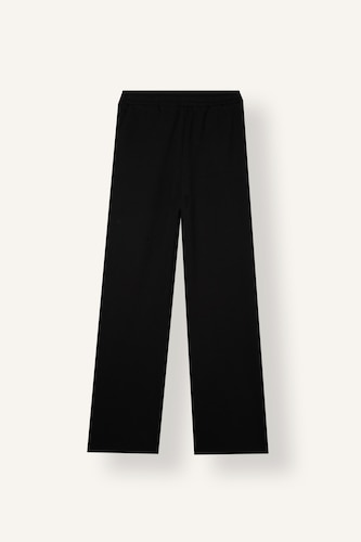 Straight Fit Basic Thick Fabric Trousers