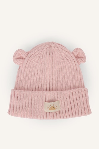 Baby Girl Knit with Ears Beanie