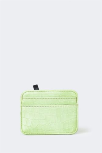 محفظة بطاقات حريمي جلد صناعي