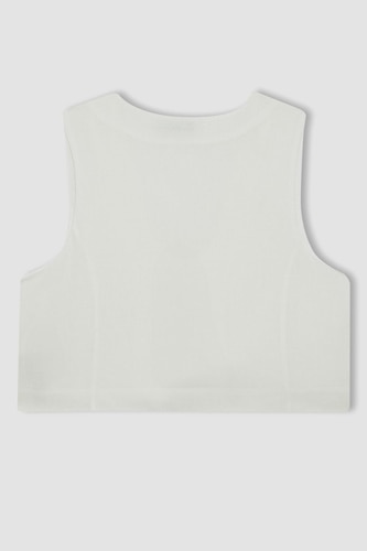 Slim Fit Linen Blended