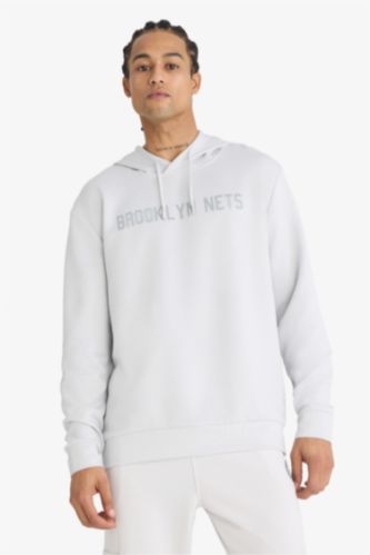DeFactoFit NBA Brooklyn Nets Standart Fit Kapüşonlu Jakarlı Sweatshirt