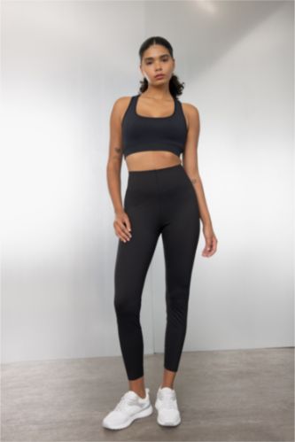 Women Black Sport Leggings