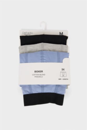 Regular Fit 3'lü Boxer