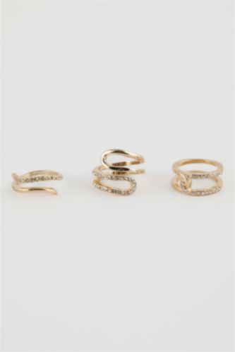 WOMAN Altın Woman 3 Piece Rings