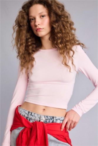 حريمي زهري فاتح Woman Long Sleeve T-Shirt