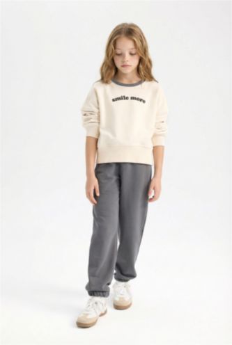 Girl Sweatshirt Sweatpants 2 Piece Set