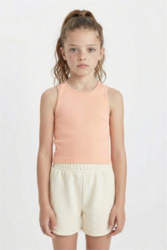 فانيلة بناتي سادة سليم فيت بدون ردن بياخة مستديرة