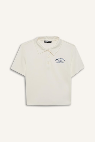 Slim Fit Ribana Short Sleeve T-Shirt