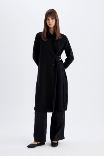 Regular Fit Long Sleeve Shirt Tunic