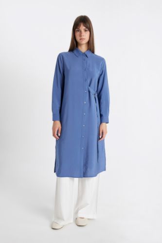 Regular Fit Uzun Kollu Gömlek Tunik