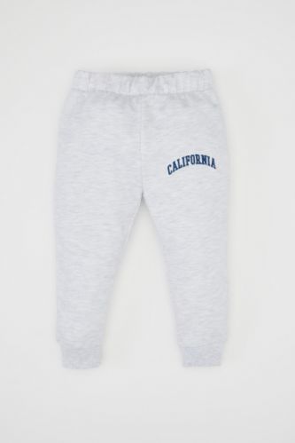 Baby Boy Regular Fit Printed Sweatshirt Fabric Trousers