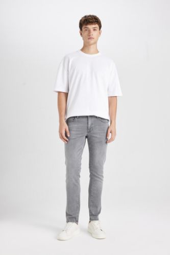 Pedro Slim Fit Dar Kalıp Normal Bel Dar Paça Jean Pantolon