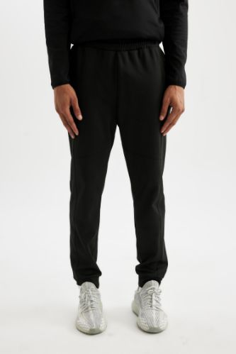 DeFactoFit Jogger Eşofman Altı Slim Fit Dar Kesim Skuba Dalgıç Kumaş Standart Paça
