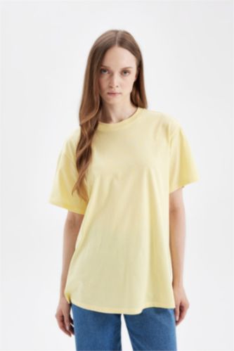 Regular Fit Printed Short Sleeve Tunic