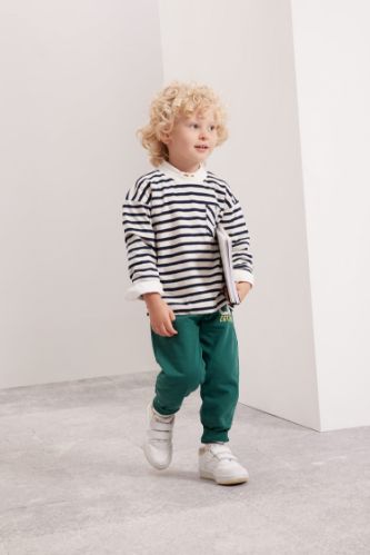 Vert BEBE GARCON Pantalon Jogging imprime pour Bebe Garcon 3144439 DeFacto