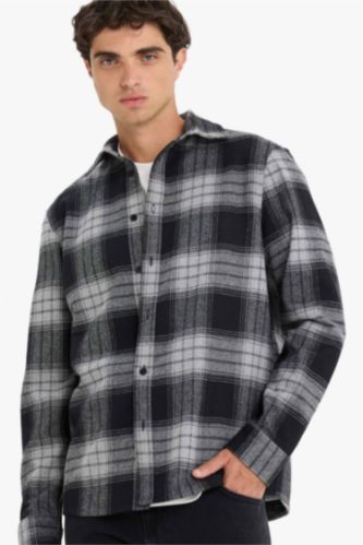Regular Fit Lumberjack Plaid Shirt