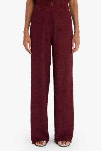 Wide Leg Geniş Bol Paça Bürümcük Pantolon