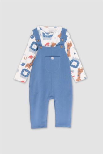 Baby Boy Safari Printed Thin Fabric 2 Piece Set
