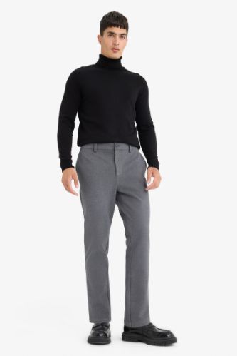 Tailored Regular Fit Düz Paça Pantolon