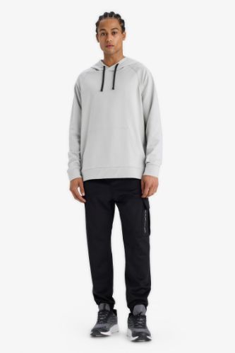 DeFactoFit Sporcu Jogger Eşofman Altı Standart Fit Beli Bağcıklı Üç Cepli
