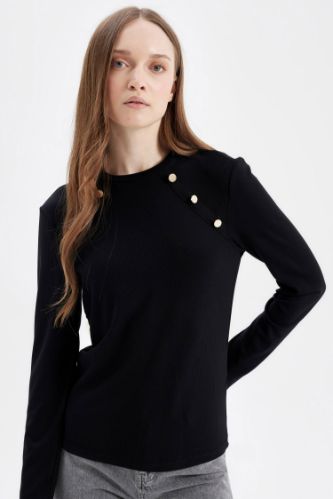 Black t shirt tunic online