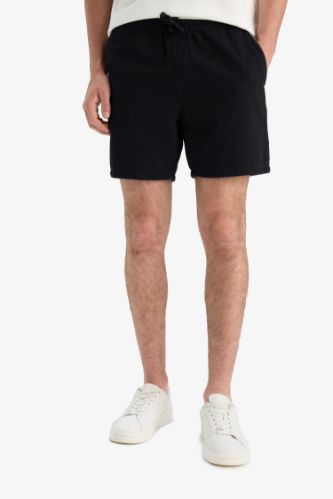 Relax Fit Jean Bermuda Şort