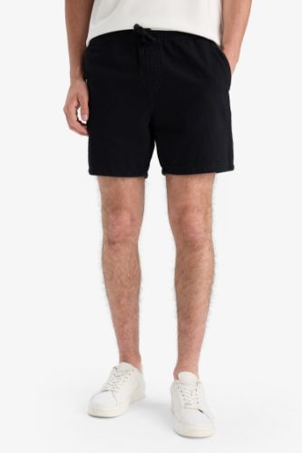 Relax Fit Yazlık Rahat Jean Bermuda Şort