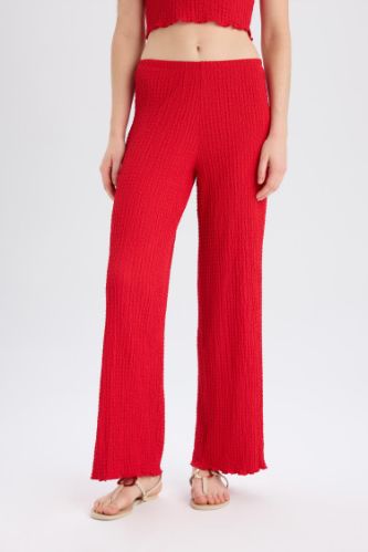 Wide Leg Bürümcük Pantolon