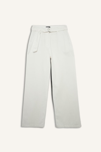 Pantalon à jambes larges taille haute