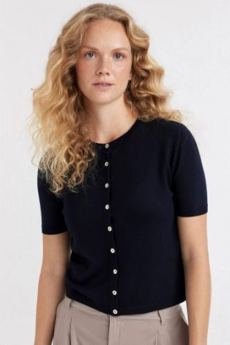 Regular Fit Basic Knitted Cardigan