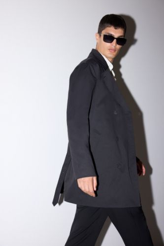 Slim Fit Trench Coat