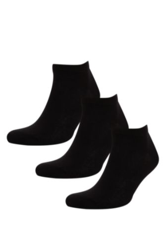 Man 3 Piece Cotton Ankle Socks