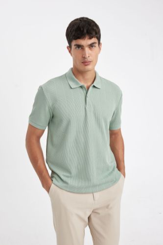 New Regular Fit Kısa Kollu Polo Tişört