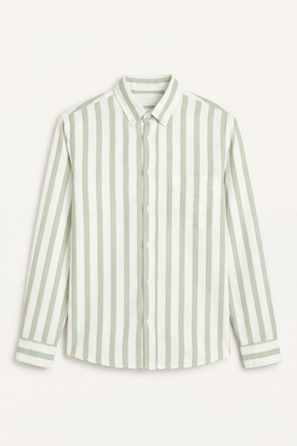 100% Cotton Striped Shirt
