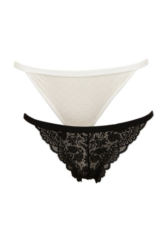 Fall in Love Dantelli 2'li Slip Külot