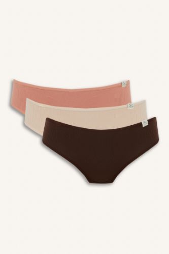 Ribana 3'lü Brief Külot-Fall in Love