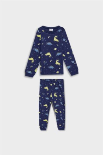 Baby Boy Dinosaur Printed 2 Piece Pajama Set