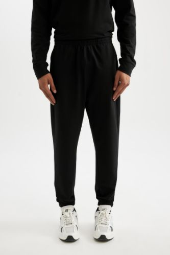 DeFactoFit Sporcu Jogger Eşofman Altı Standart Fit Beli Paçası Lastikli Cepli